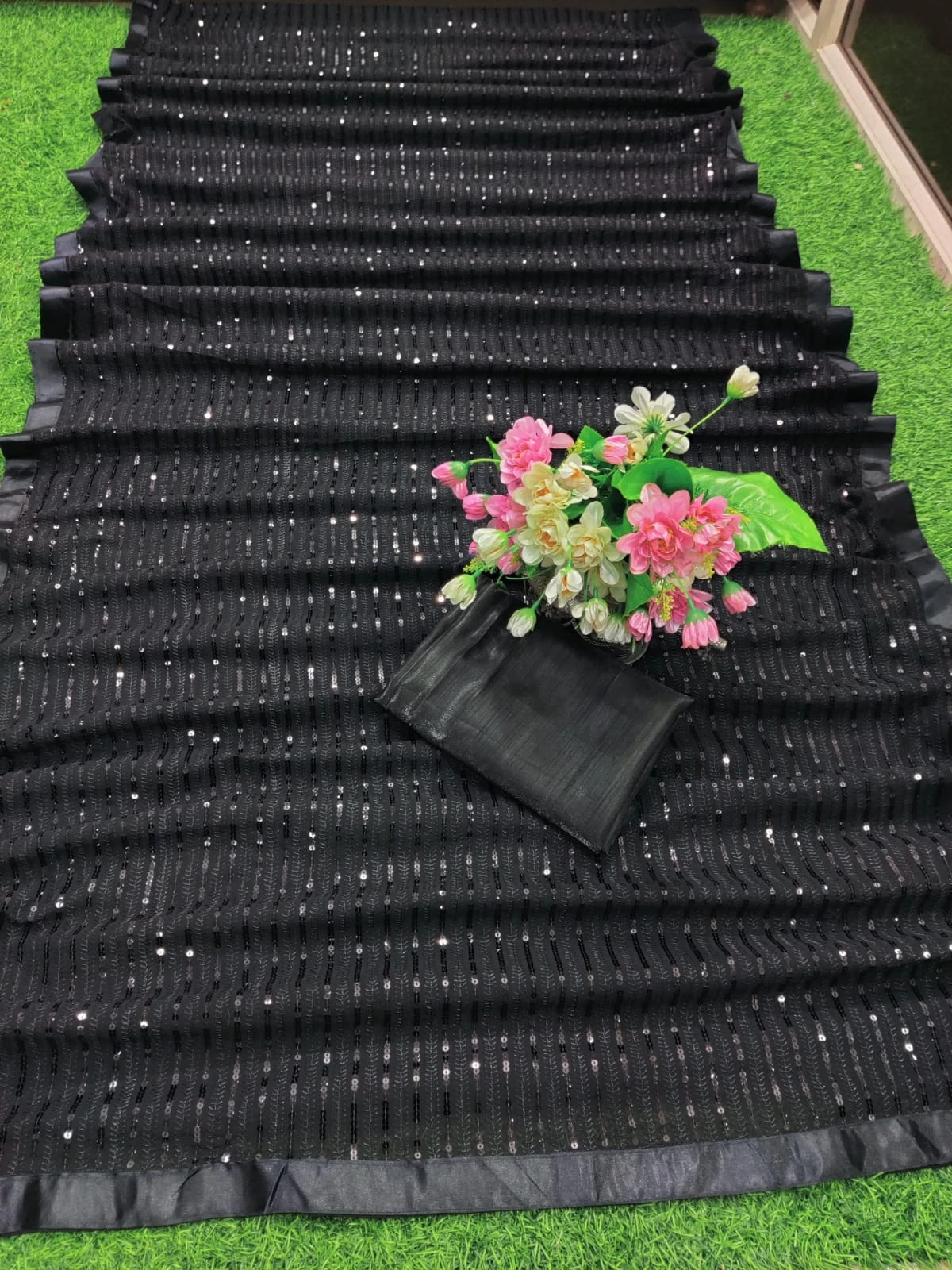 Vardan Ethnic Bt 236 Heavy Georgette Wholesale Fancy Sarees Catalog — Wholesale Sarees, MPA wholesale from Surat — view 8